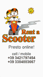 Mobile Screenshot of amalfirentascooter.com