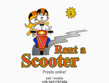 Tablet Screenshot of amalfirentascooter.com